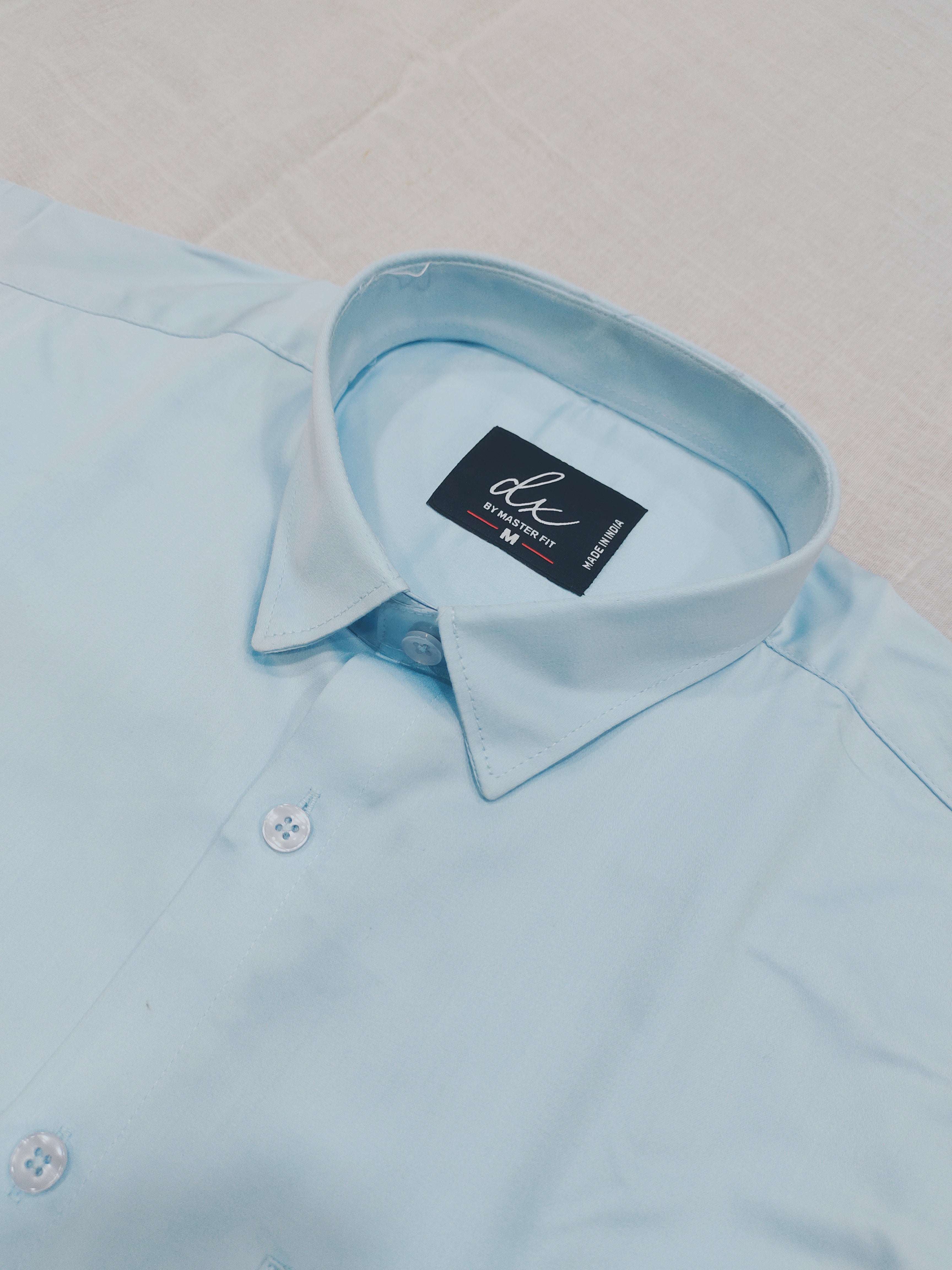 Light Blue Plain Shirt