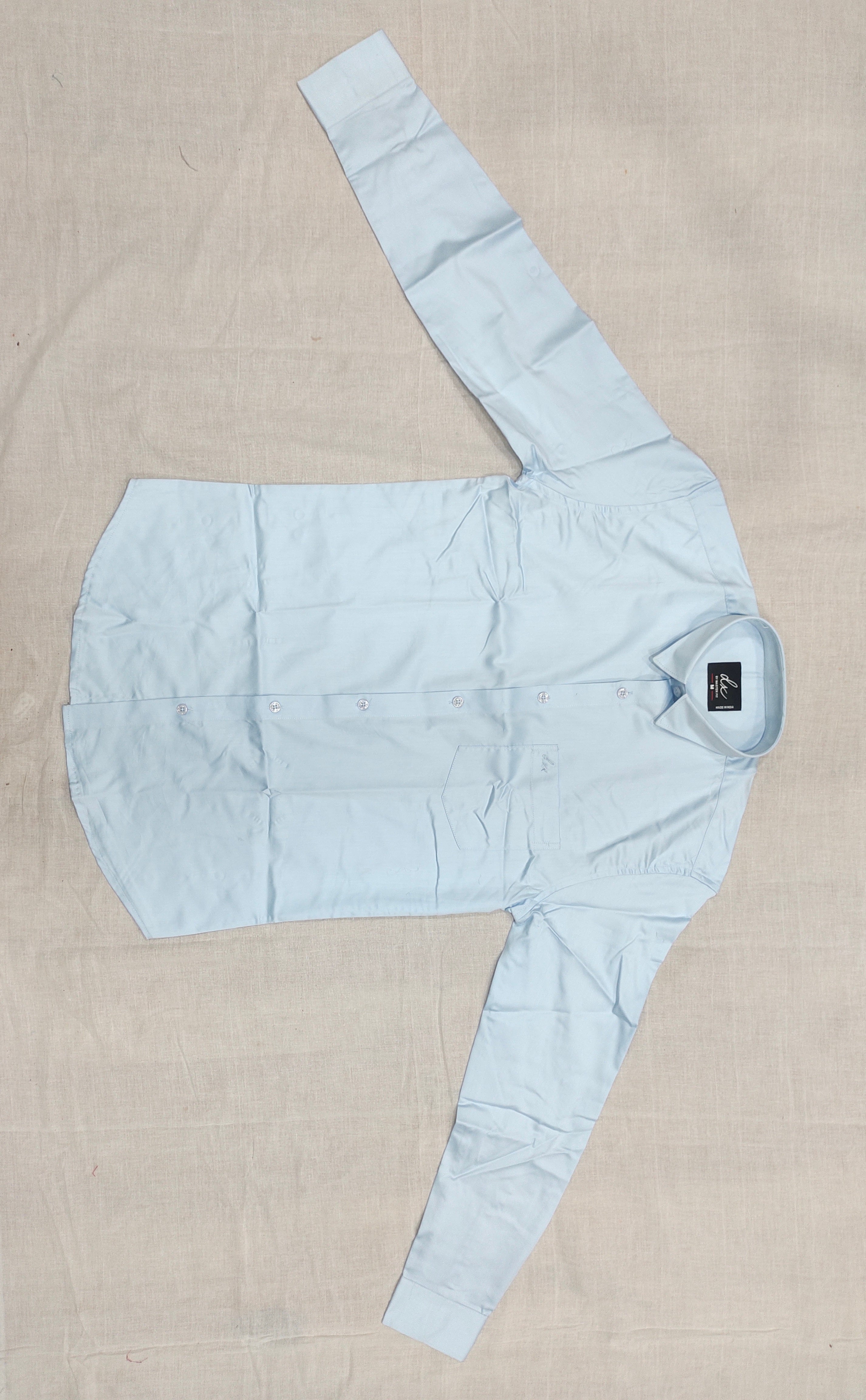 Light Blue Plain Shirt