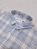 Sky Blue Checks Shirt