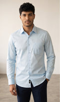 Light Blue Plain Shirt