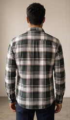 Forest Green Checks Shirt