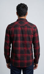 Red Black Checks Shirt