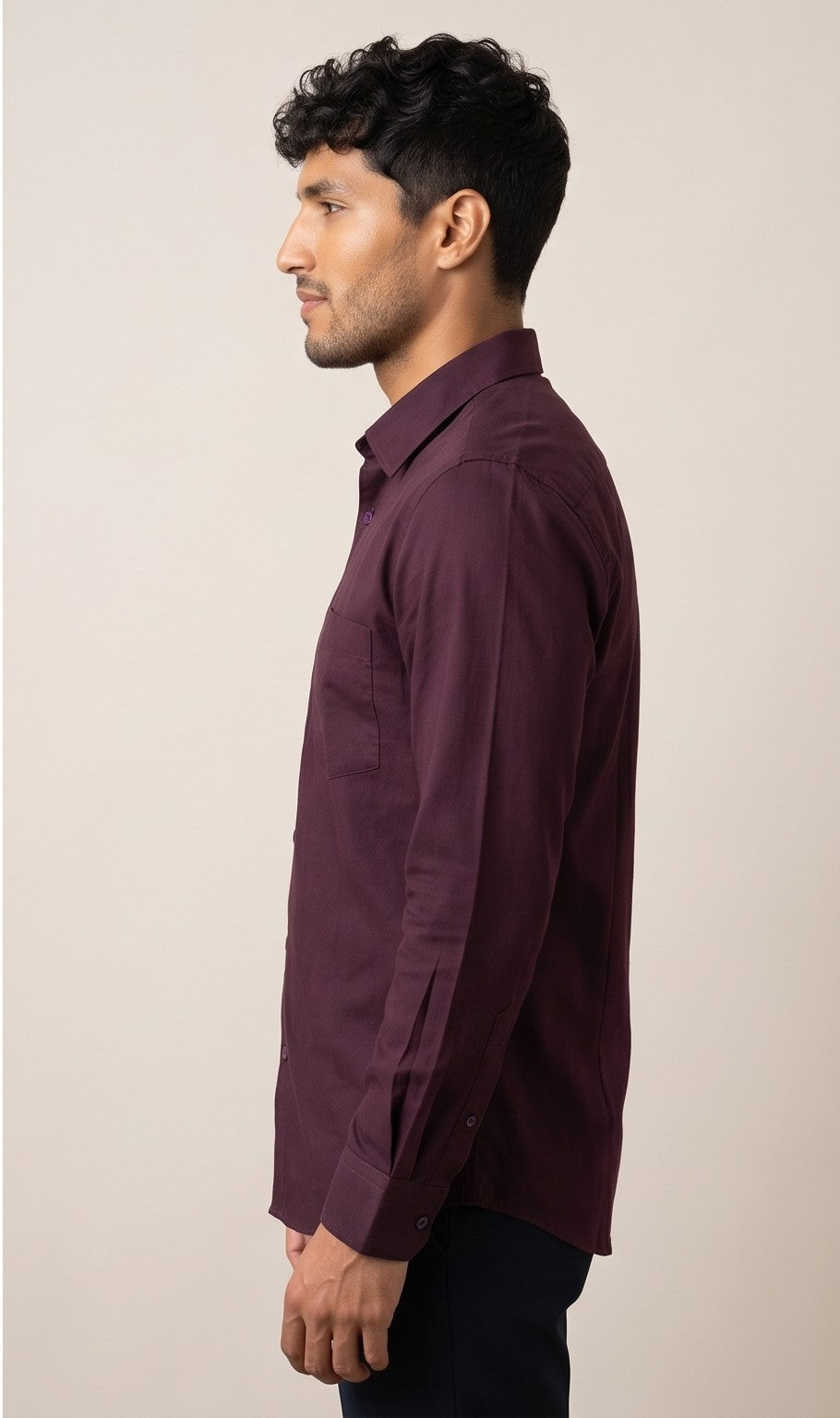 Wine Burgundy Shirt
