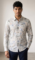 Mist Bloom Designer Shirt