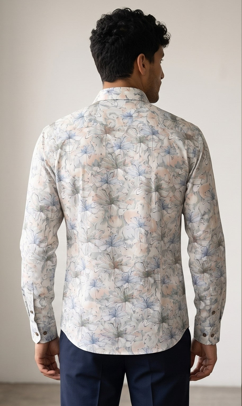 Mist Bloom Designer Shirt